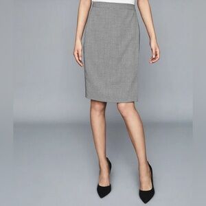 Reiss Romy Wool Blend Wrap Front Pencil‎ Skirt
